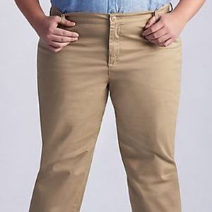 lee straight leg relaxed fit pants